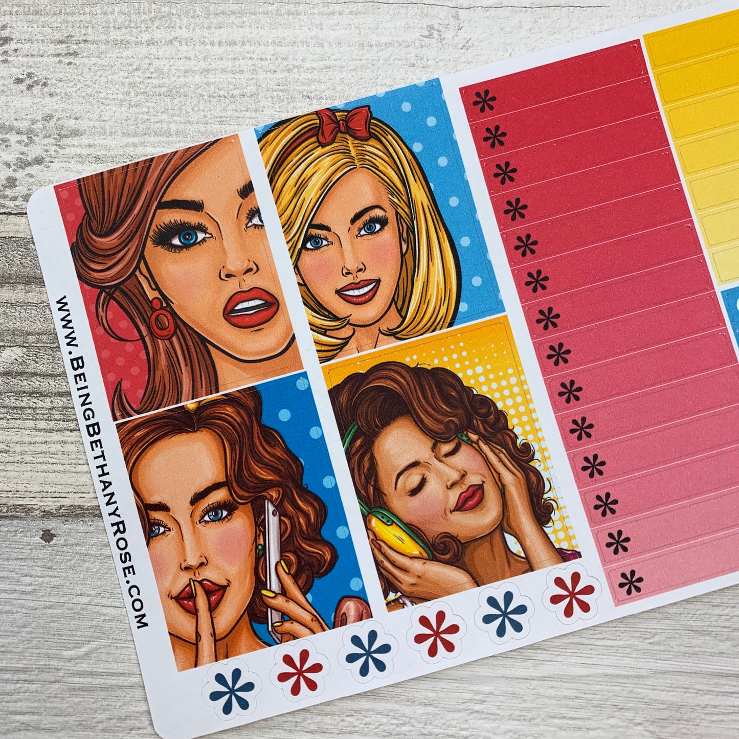 Pop art ultimate Kit for Erin Condren (KIT0021)