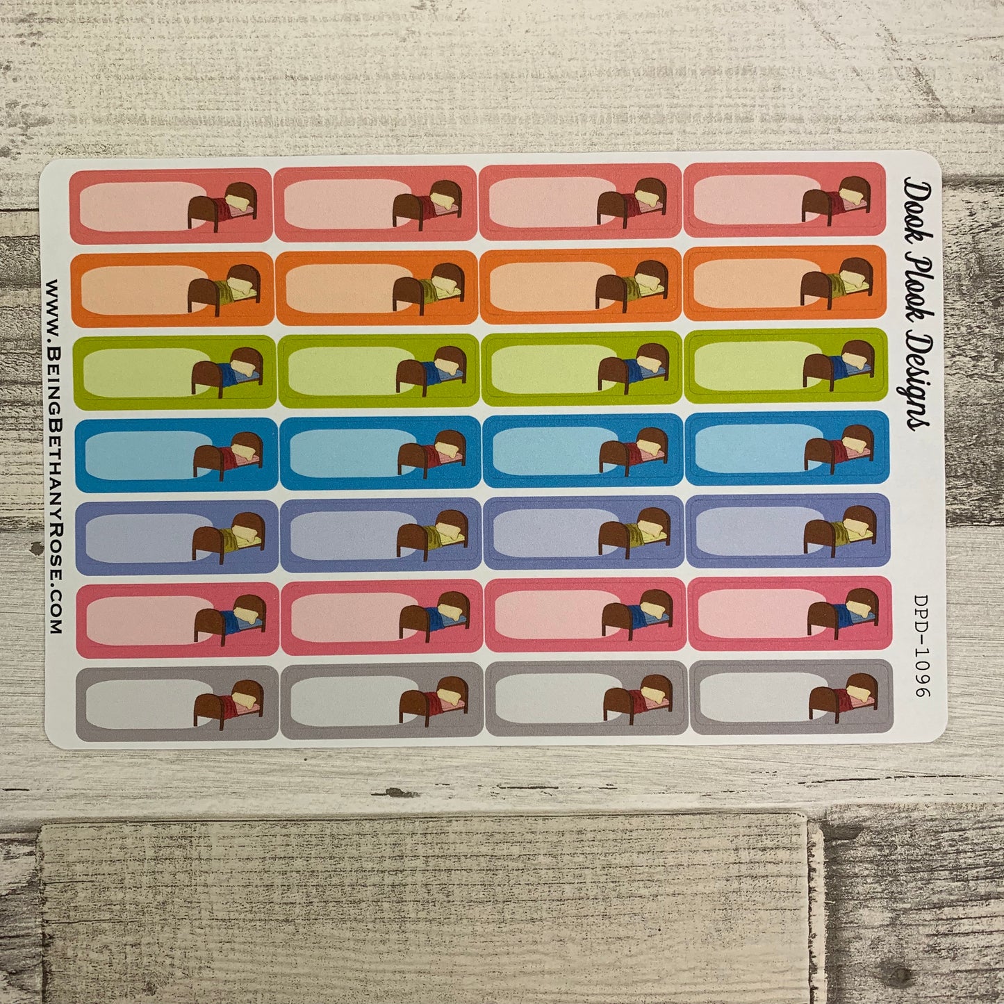 Change the bed stickers (DPD1096)