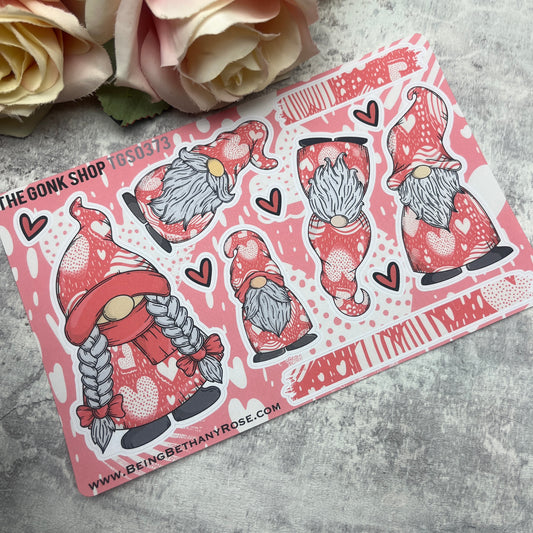 Joy Valentines Gonk Stickers (TGS0373)