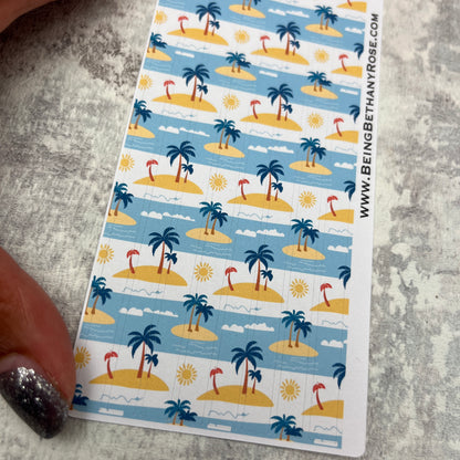 Brittany Beach - thin washi style strip stickers (BBRSTRIPS-0025)