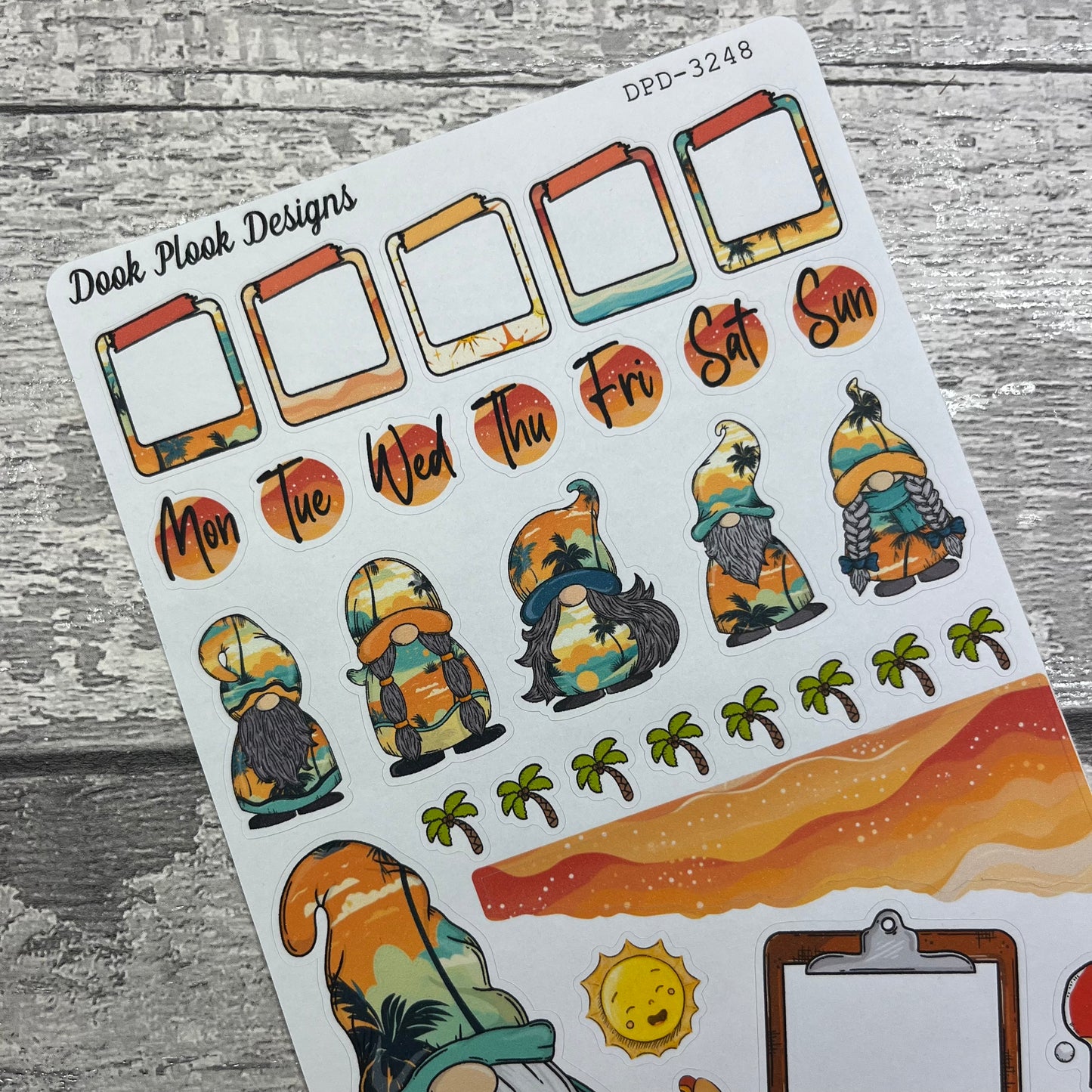 Lana Gonk journalling planner stickers (DPD3248)