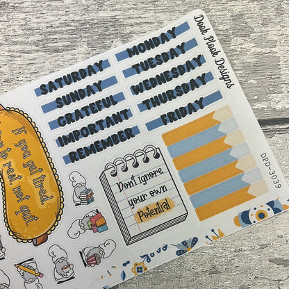 Helena - days and deco planner journal stickers (DPD3039)