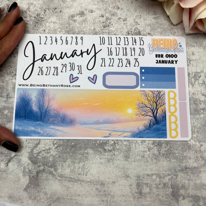 January Month Deco Kit (BBR-100)