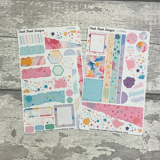 Scrap Journalling - Alana Paint Splodge (J0085)