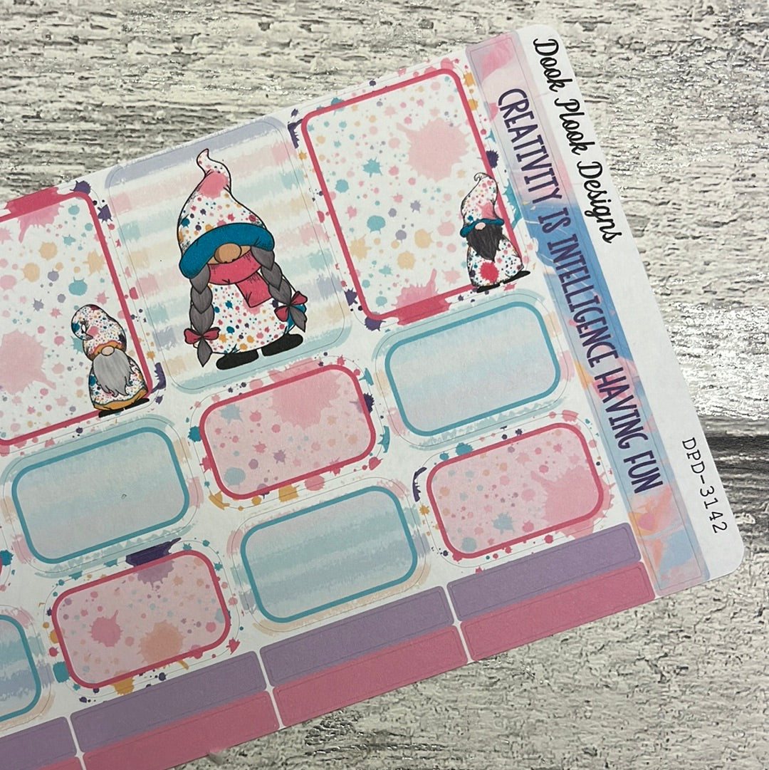 Alana Paint Splodge Gonk Box planner stickers (DPD3142)