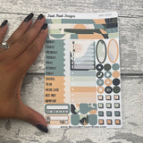 Muted Mountain - Ida - functional Journal planner stickers (DPD3025)