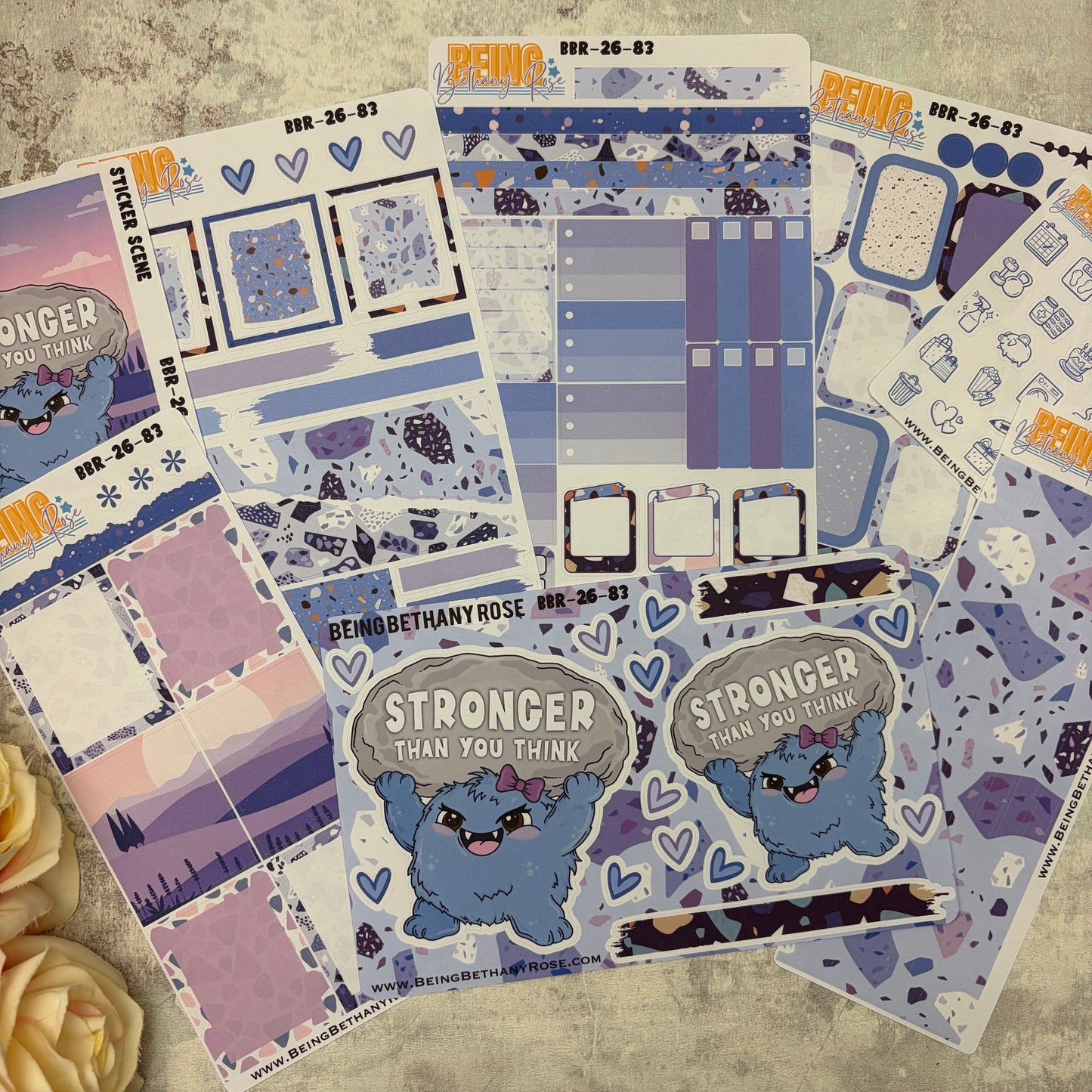 Stronger than you think sticker kit (KIT2683)