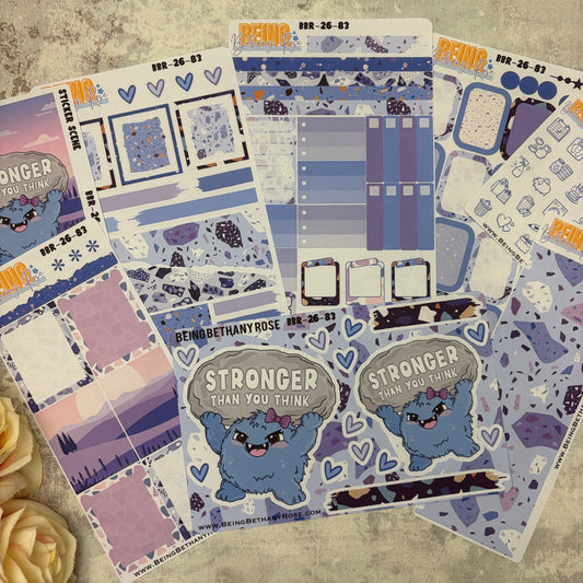 Stronger than you think sticker kit (KIT2683)