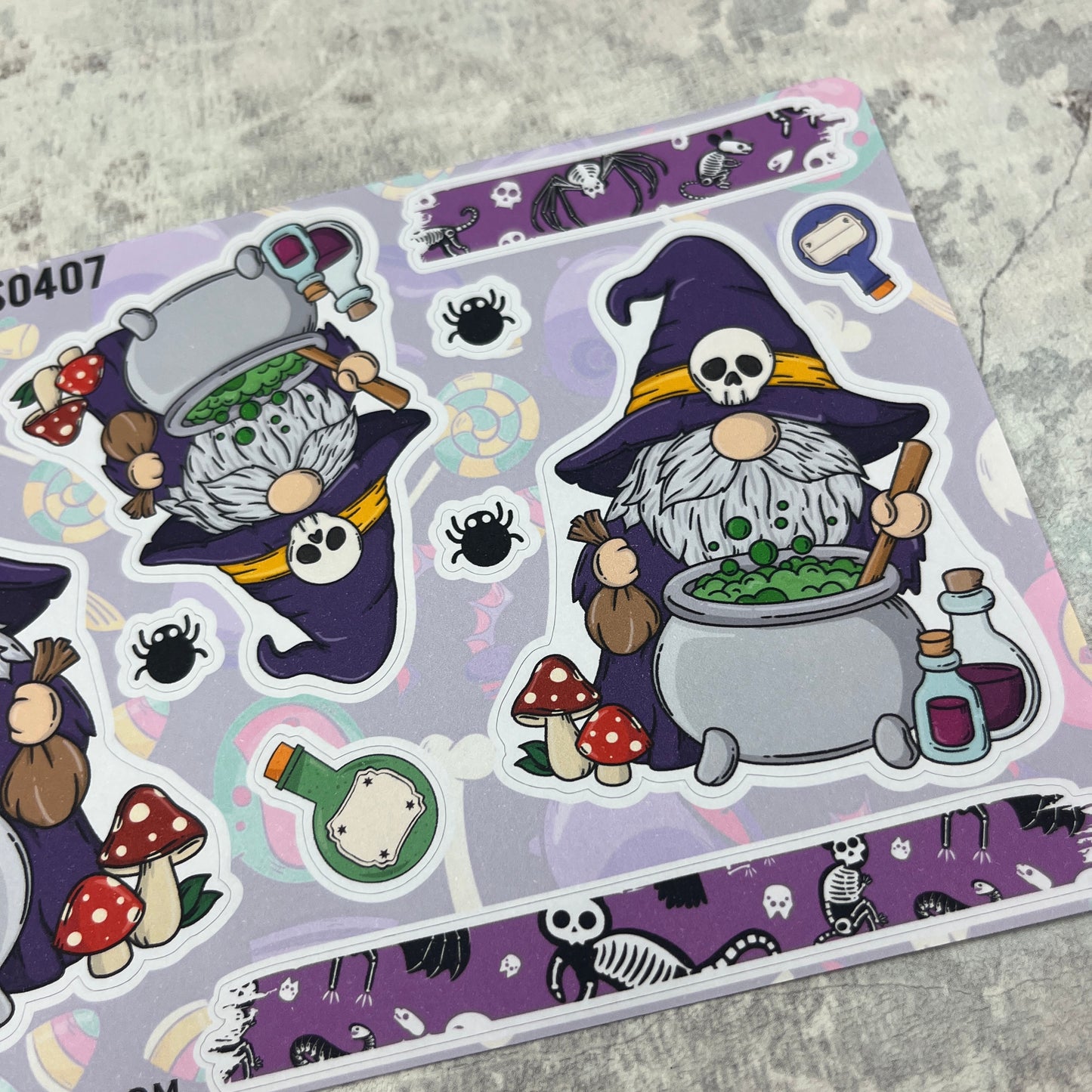 Halloween witches Brew Gonk Stickers (TGS0407)