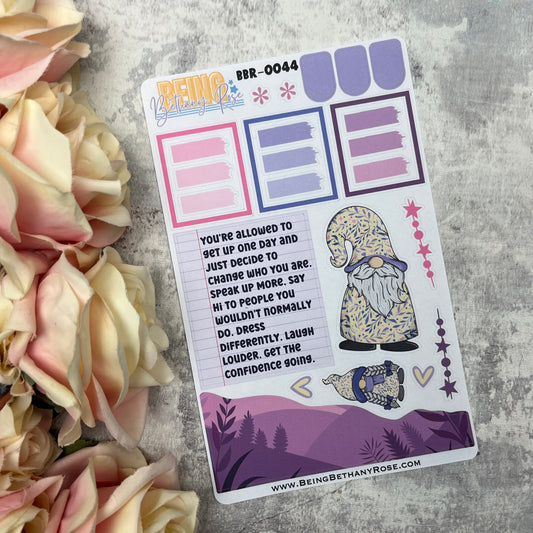 Margot Gonk journalling planner stickers (BBR-0044)