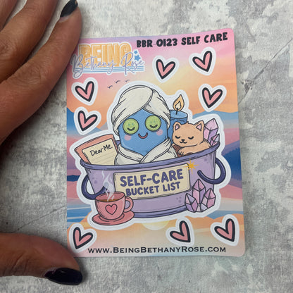 Main Character Self Care Bucket List Stickers (BBR0122)