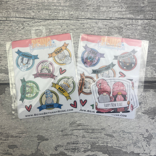 Last Chance Sticker Bundle Pack - Small Month