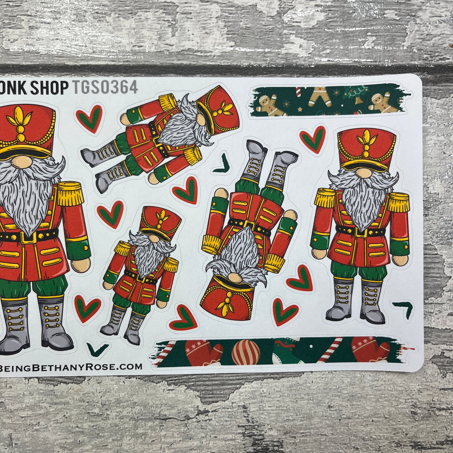 Nancy Nutcracker Gonk Stickers (TGS0364)