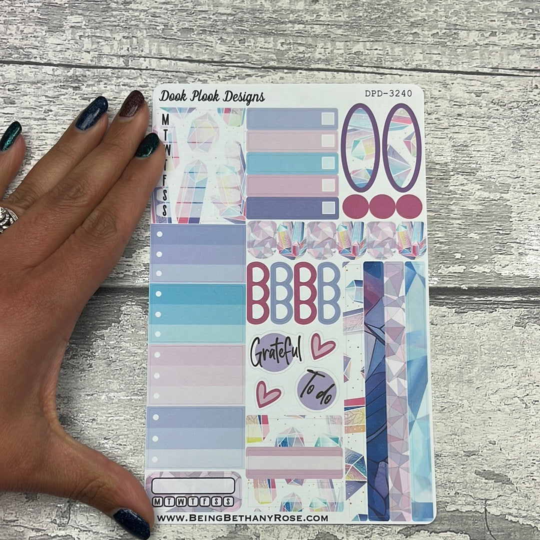 Crystal Gonk functional planner stickers (DPD3240)