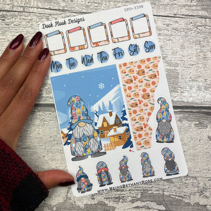 Evelyn - Christmas Village - Gonk journalling planner stickers (DPD3398)