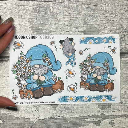 Daisy Gonk sitting on log Stickers (TGS0309)