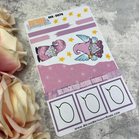 Shay Fairy Magic Gonk journalling planner stickers (BBR-0076)