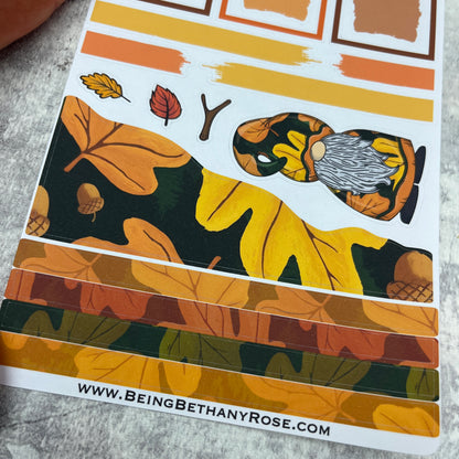 Stevie Autumn Gonk journalling planner stickers (BBR-0093)