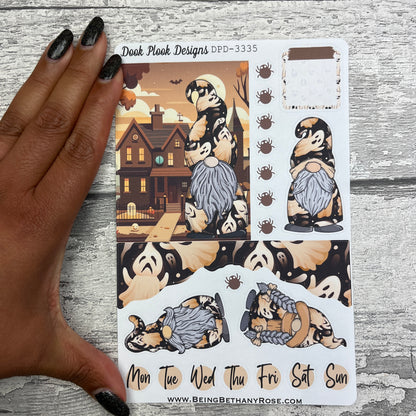 Gloria Ghost Halloween Gonk journalling planner stickers (DPD3335)