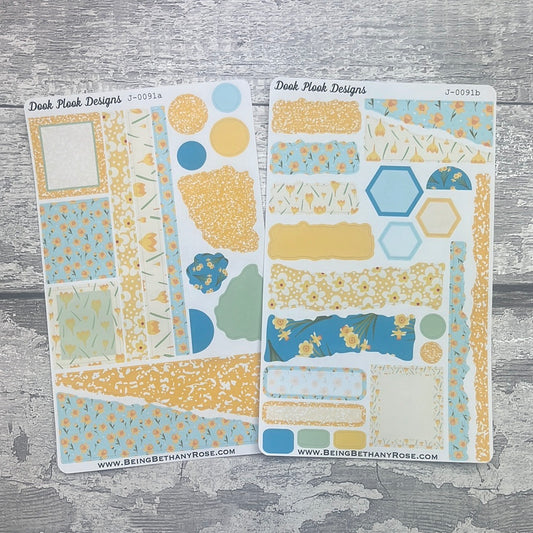Scrap Journalling - Mandy daffodil (J0091)