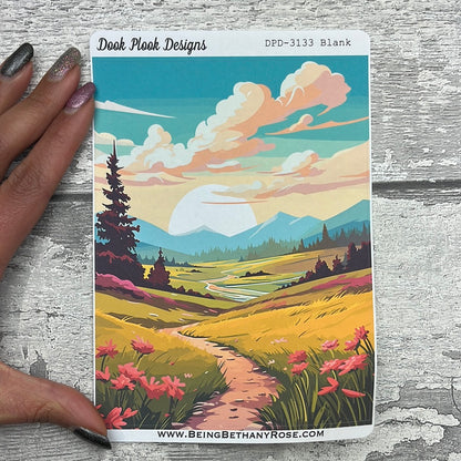 Large Cover Page ' April ' Sticker (DPD3133)