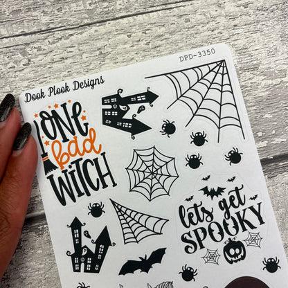 Annabelle Halloween Gonk journalling planner stickers (DPD3350)