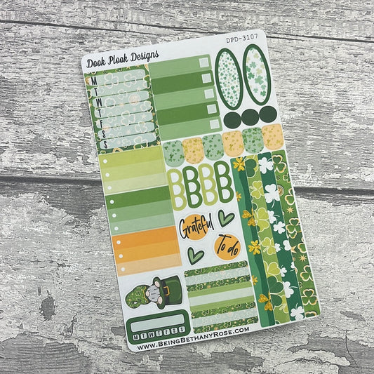 Cara - St Patricks Day - functional planner stickers (DPD3107)