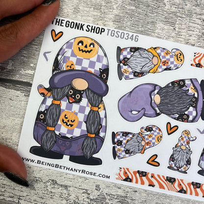 Morgana Groovy Halloween Gretel Gonk Stickers (TGS0346)