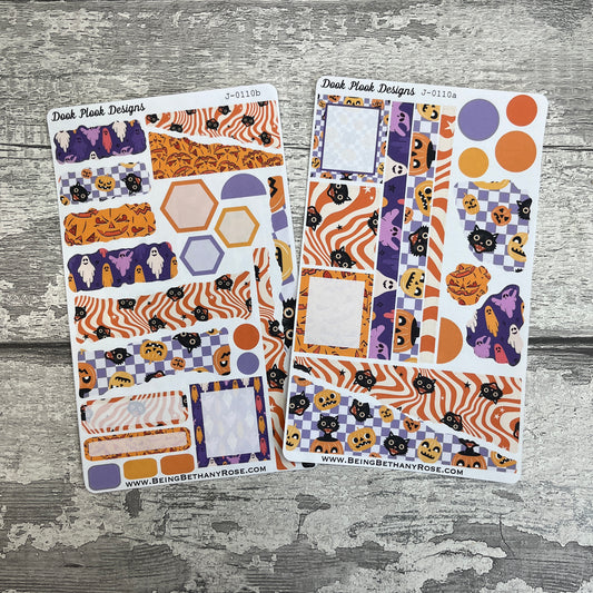 Scrap Journalling - Morgana Groovy Halloween (J0110)