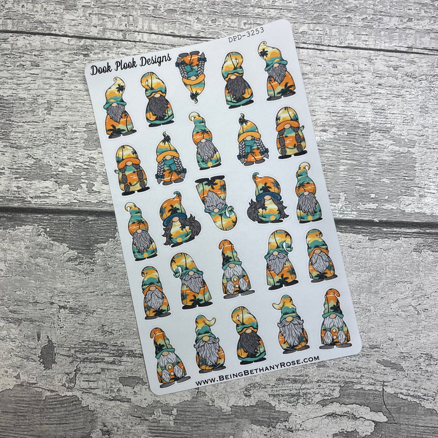 Lana Gonk Character Stickers Mixed (DPD-3253)