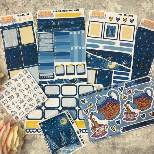 Pour yourself a cup of ambition sticker kit (KIT26008)