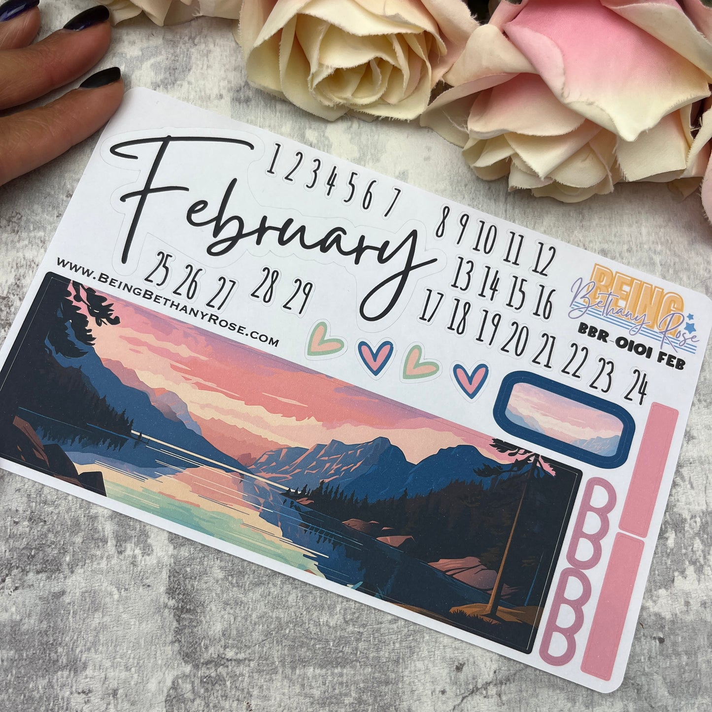 February Month Deco Kit (BBR-101)