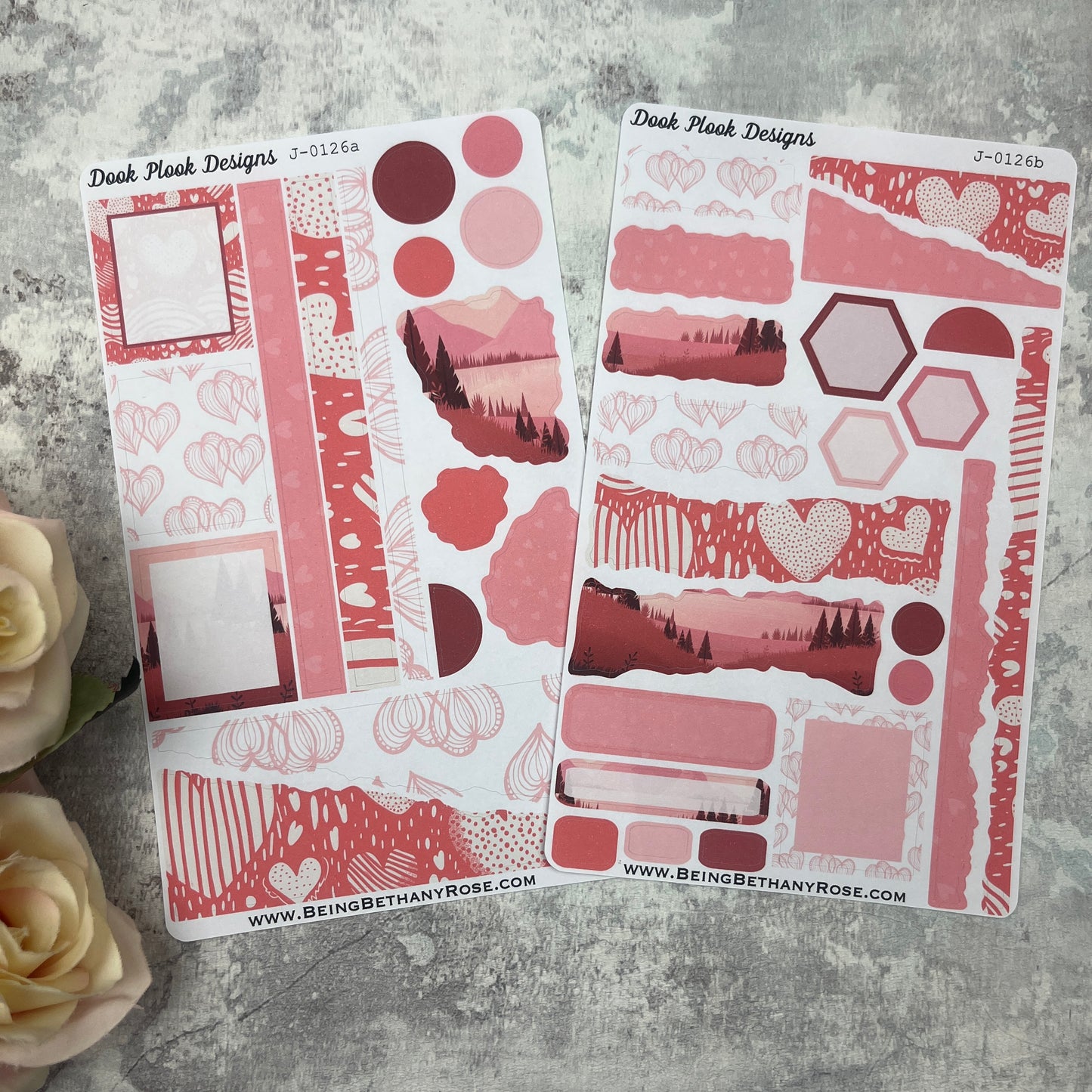 Scrap Journalling - Joy Valentines (J0126)