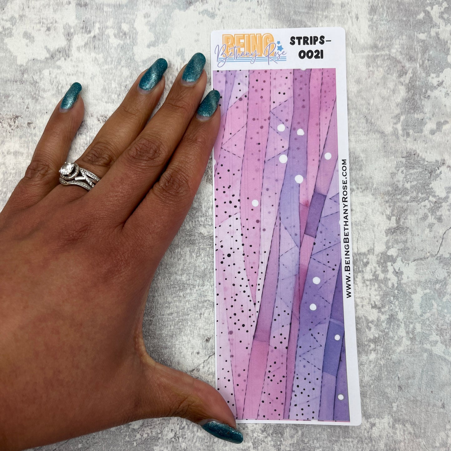 Shay Fairy Magic - thin washi style strip stickers (BBRSTRIPS-0021)