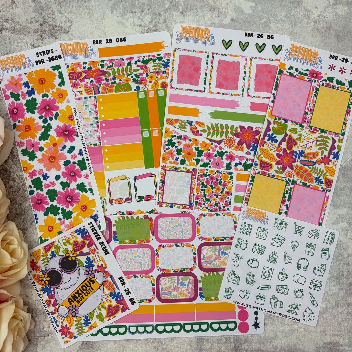 Happiness Ahead sticker kit (KIT2686)