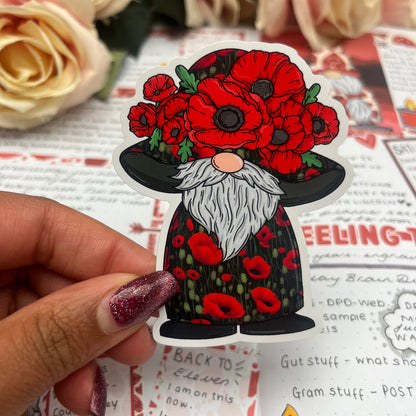 (0144) Poppy Gonk - vinyl sticker