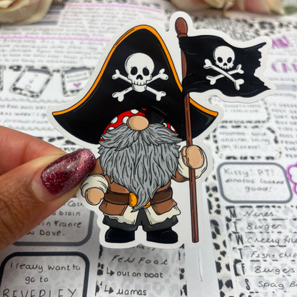 (0143) Pirate Captain Gonk - vinyl sticker