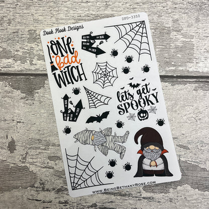 Annabelle Halloween Gonk journalling planner stickers (DPD3350)