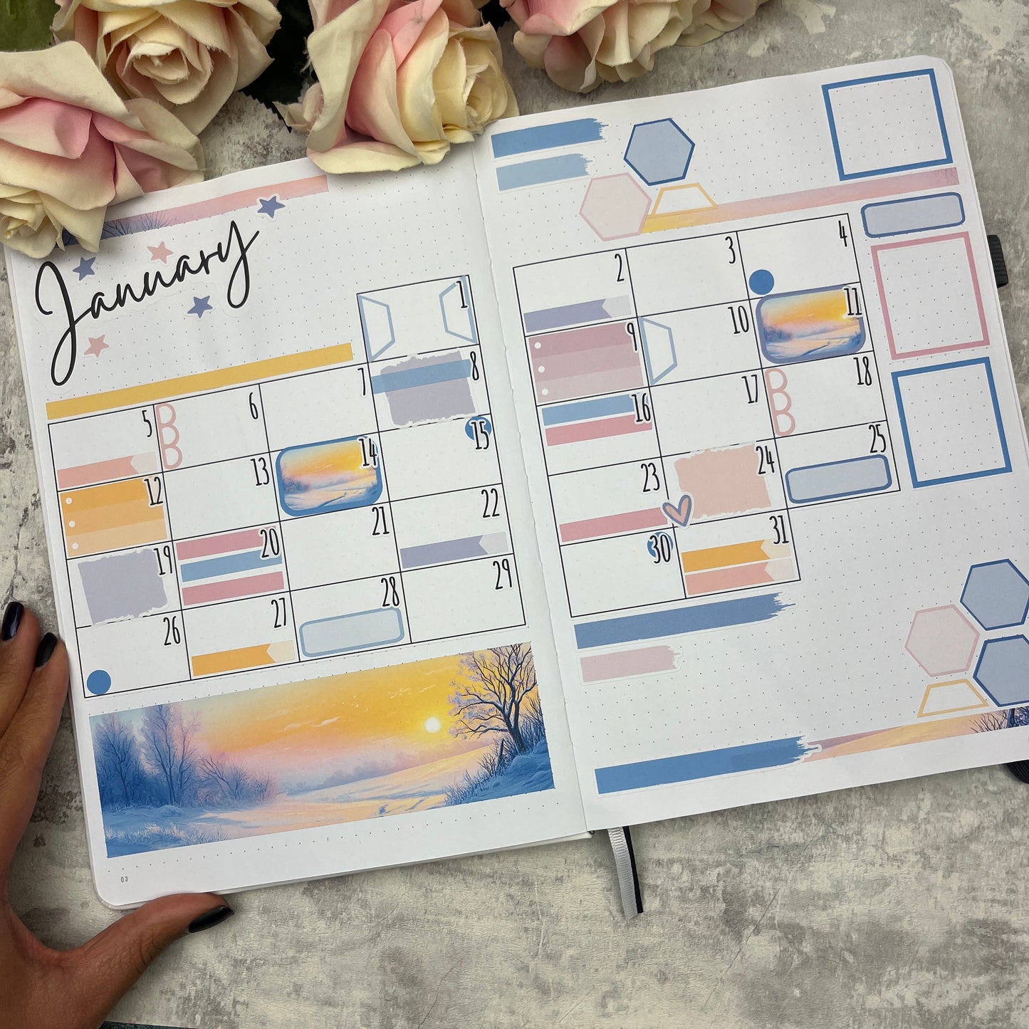 January Month Deco Kit (BBR-100)