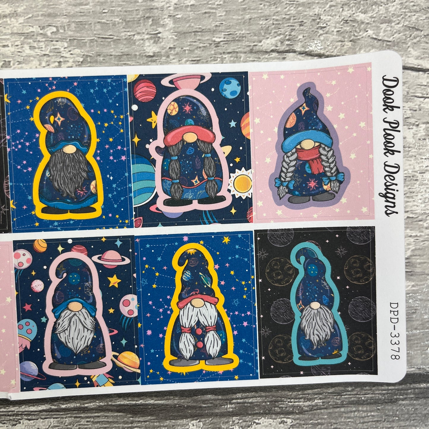 Out of this world - Kallie Gonk full box stickers (DPD3378)