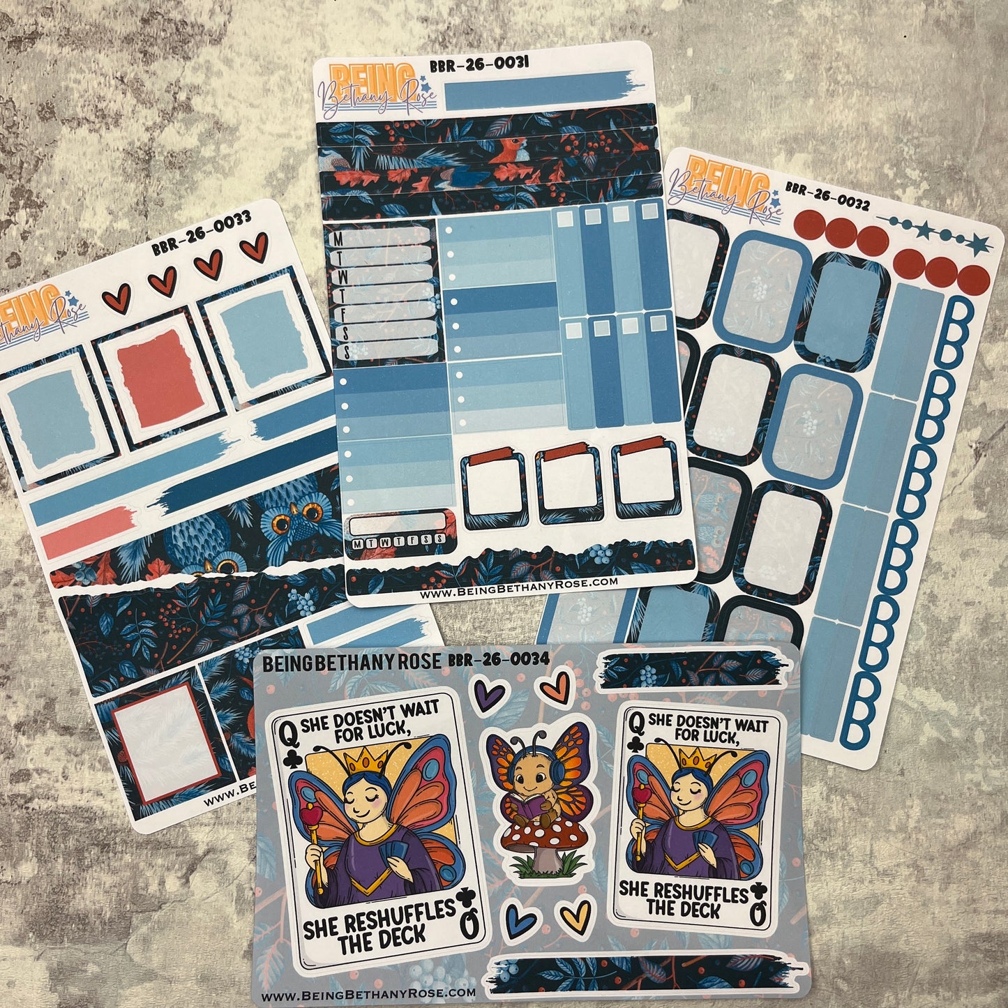 Reshuffle the deck sticker kit (KIT26031)
