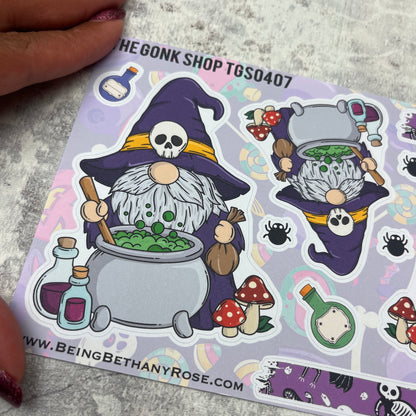 Halloween witches Brew Gonk Stickers (TGS0407)