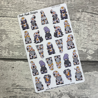 Morgana Groovy Halloween Gonk Character Stickers Mixed (DPD-3326)