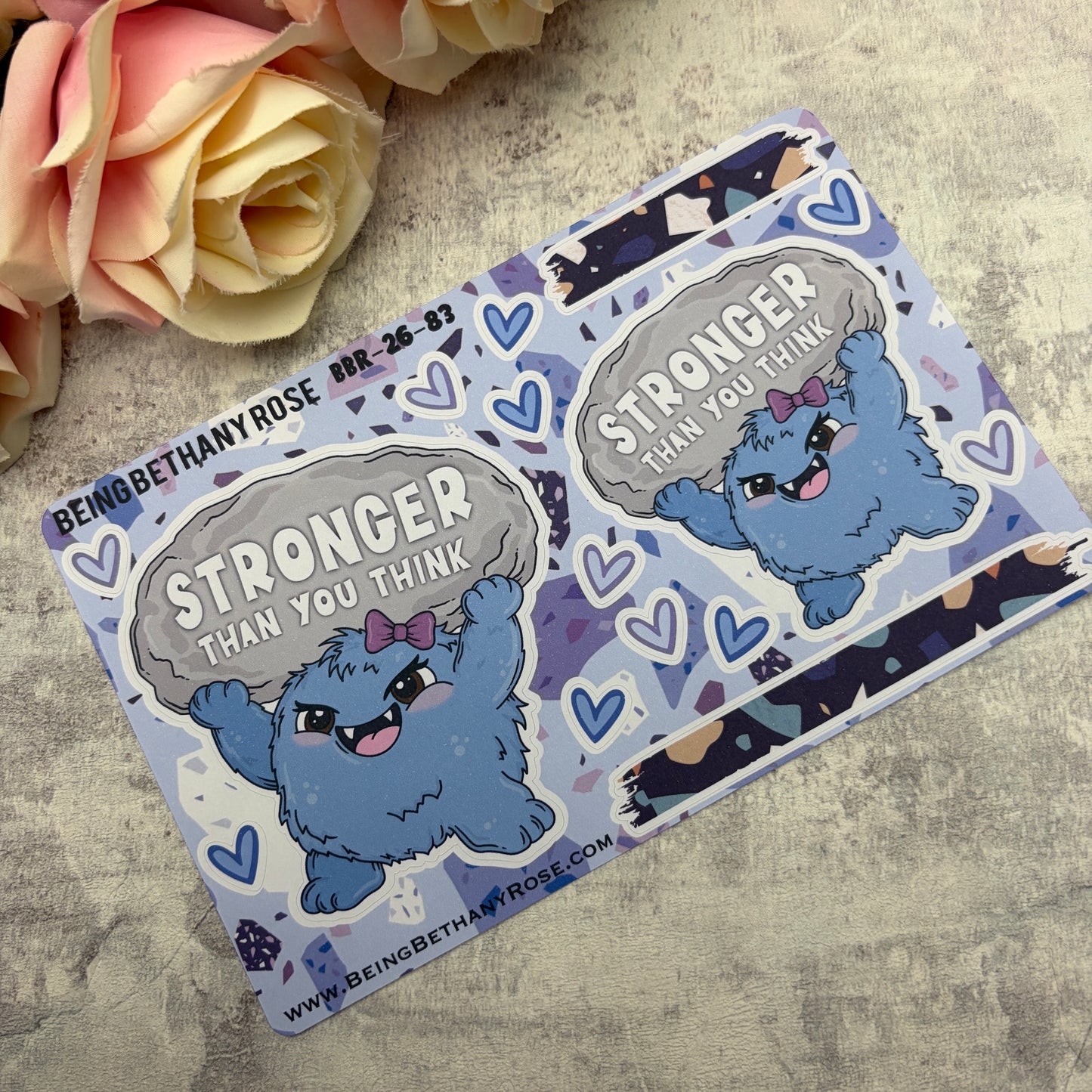 Stronger than you think sticker kit (KIT2683)