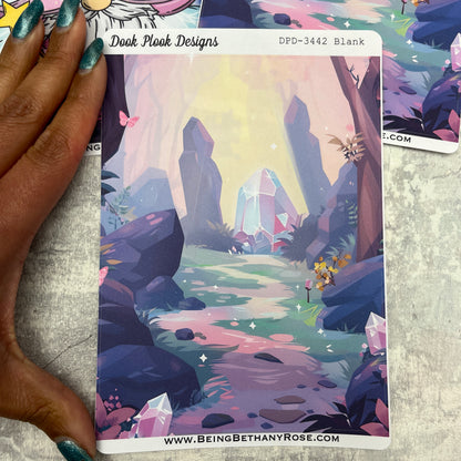 Large Cover Page ' June 2.0'  Shay Fairy Magic Sticker (DPD3442)