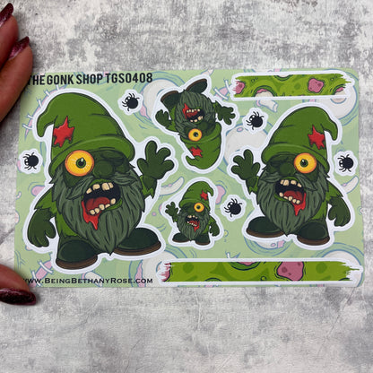 Halloween Zombie Attack Gonk Stickers (TGS0408)
