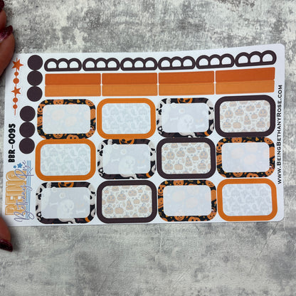Halloween Sabrina boxes planner stickers (BBR-0095)