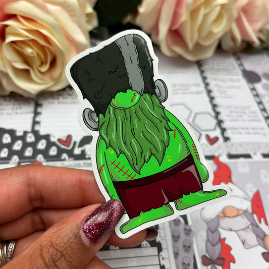 (0142) Frankensteins Monster Halloween- vinyl sticker