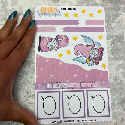 Shay Fairy Magic Gonk journalling planner stickers (BBR-0076)