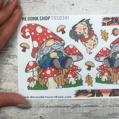 Michone Mushroom Gonk Stickers (TGS0341)